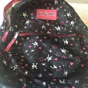 jansport skeleton backpack